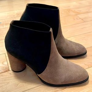 Intentionally blank booties